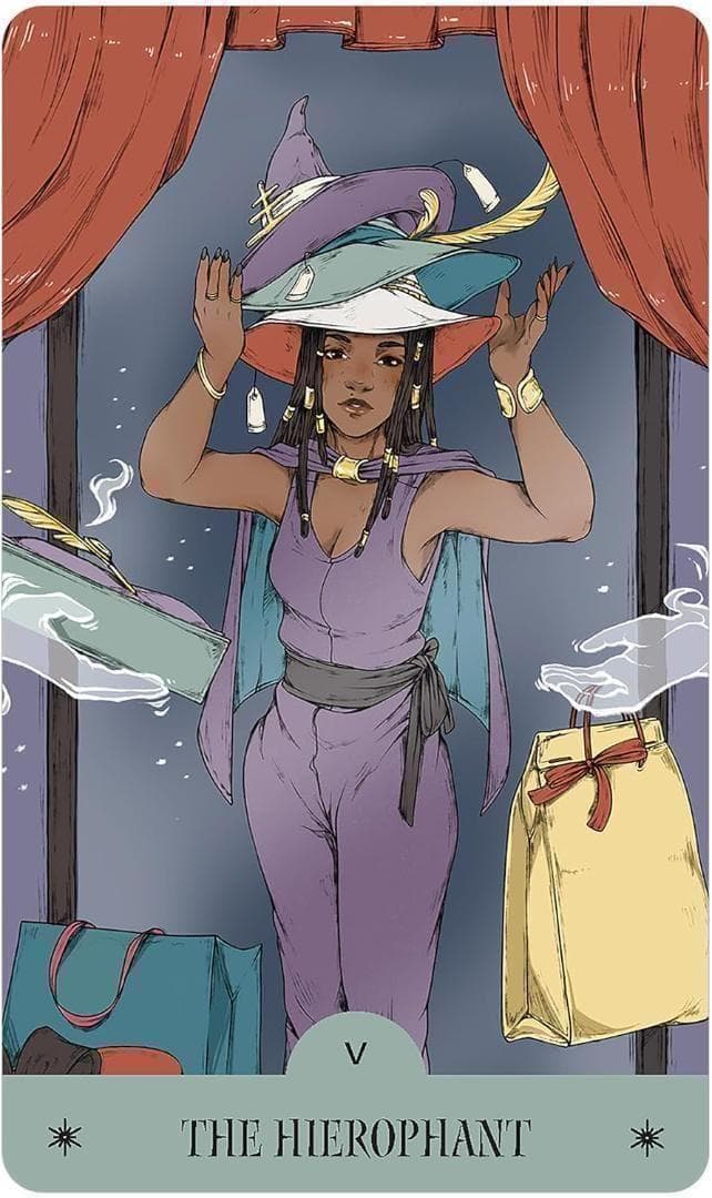 ★正規品タロットカード★キュート×現代的✨幸運や奇跡の内なる魔法を見つけるデッキ