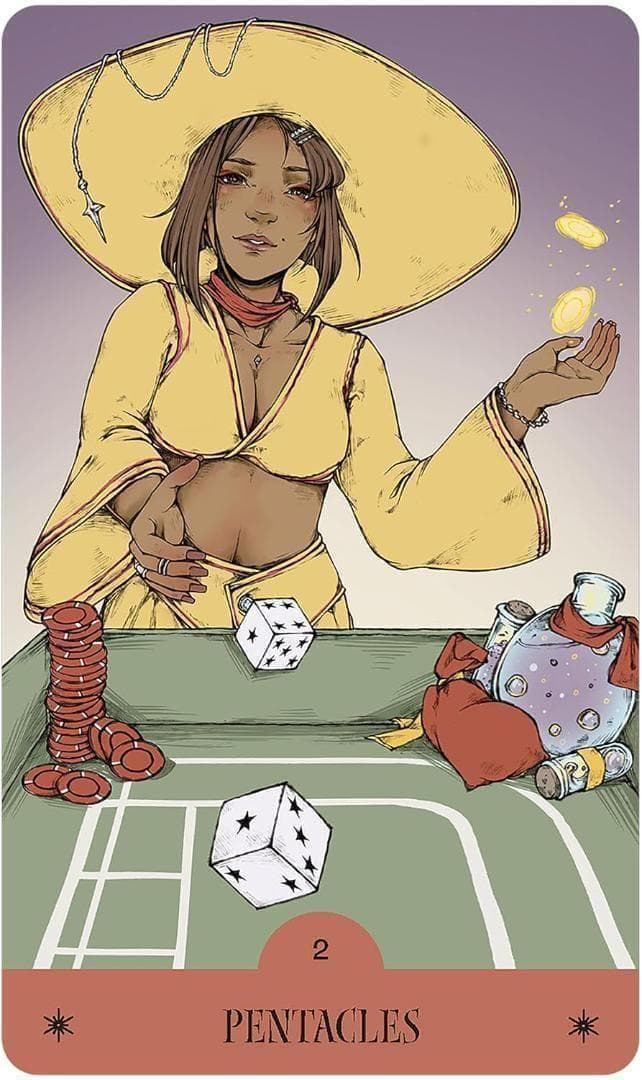 ★正規品タロットカード★キュート×現代的✨幸運や奇跡の内なる魔法を見つけるデッキ