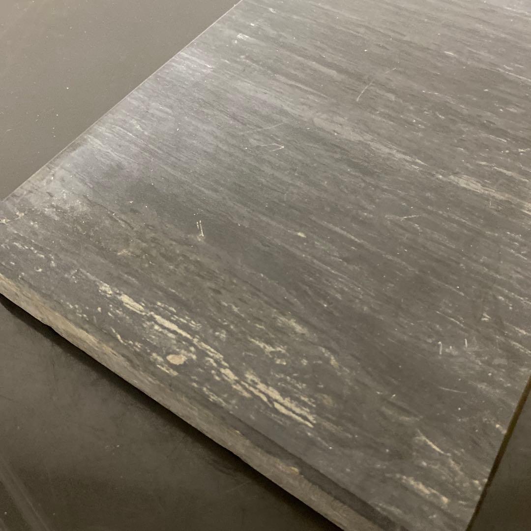 中国美術 歙州硯 大きな硯板 硯石 端渓 水波紋