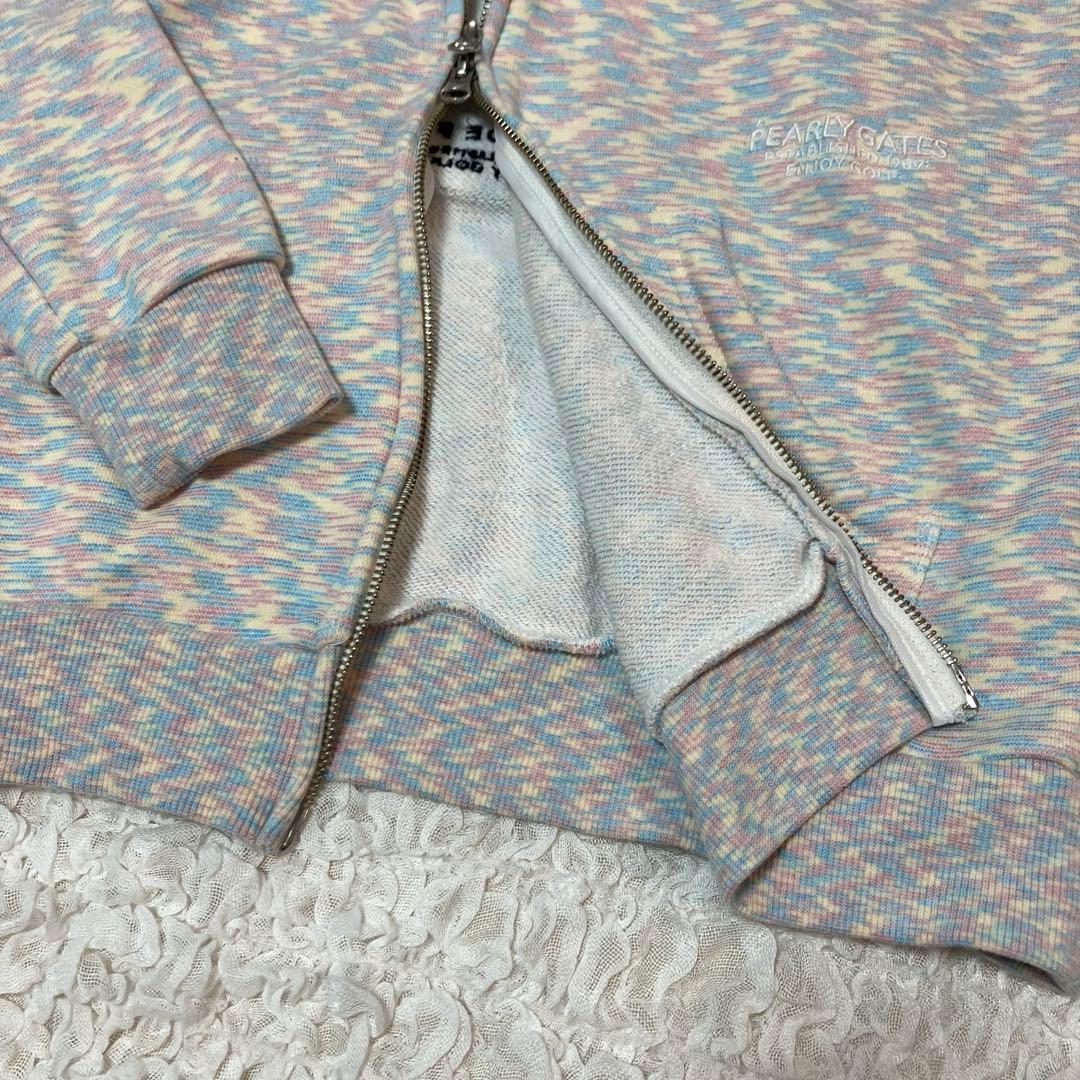 【限定品】PEARLY GATES35周年記念 スウェットパーカー ダブルジップ