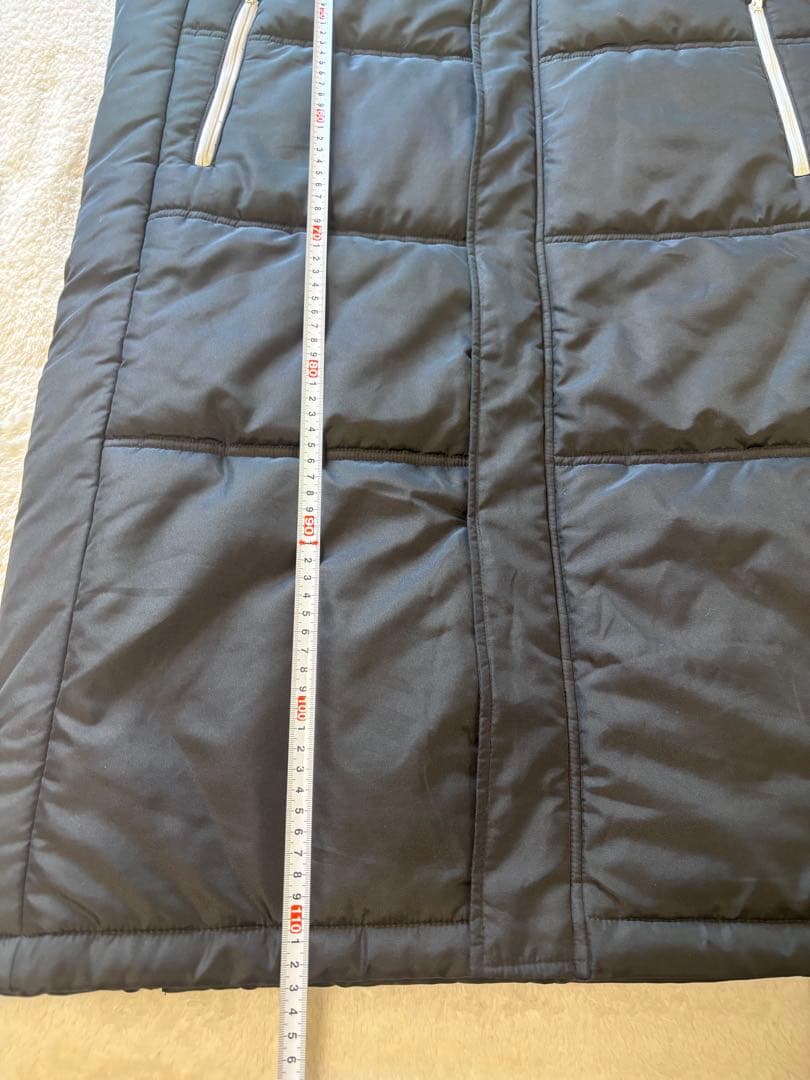 【極美品】SVOLME スボルメ　フード付きロングベンチコート　黒　Mサイズ