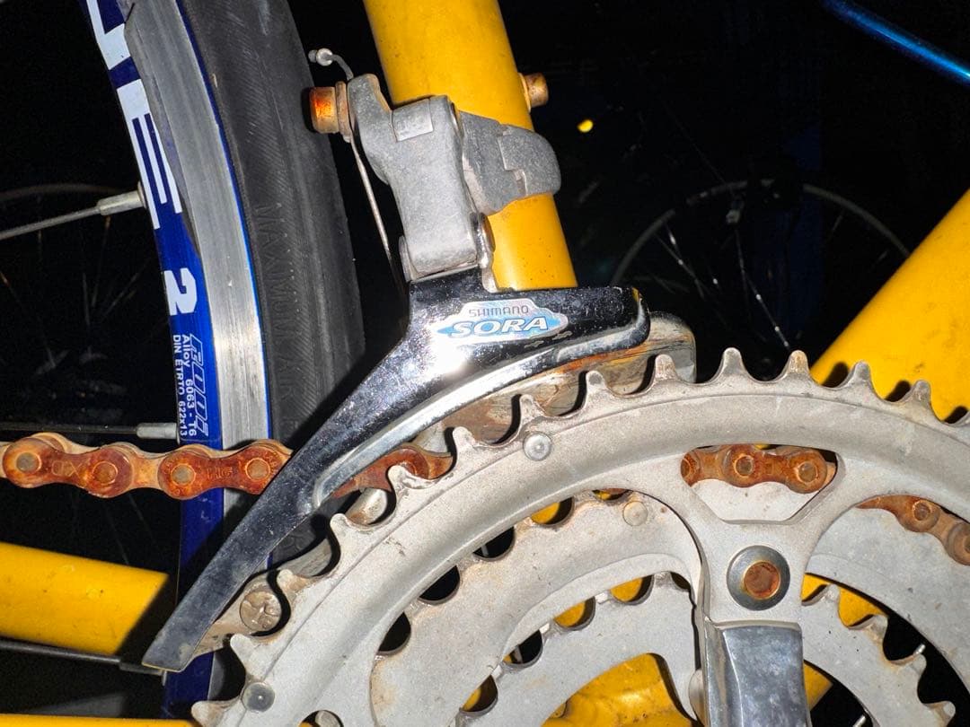 TREK 1000 イエロー　ブルー　ロードバイク