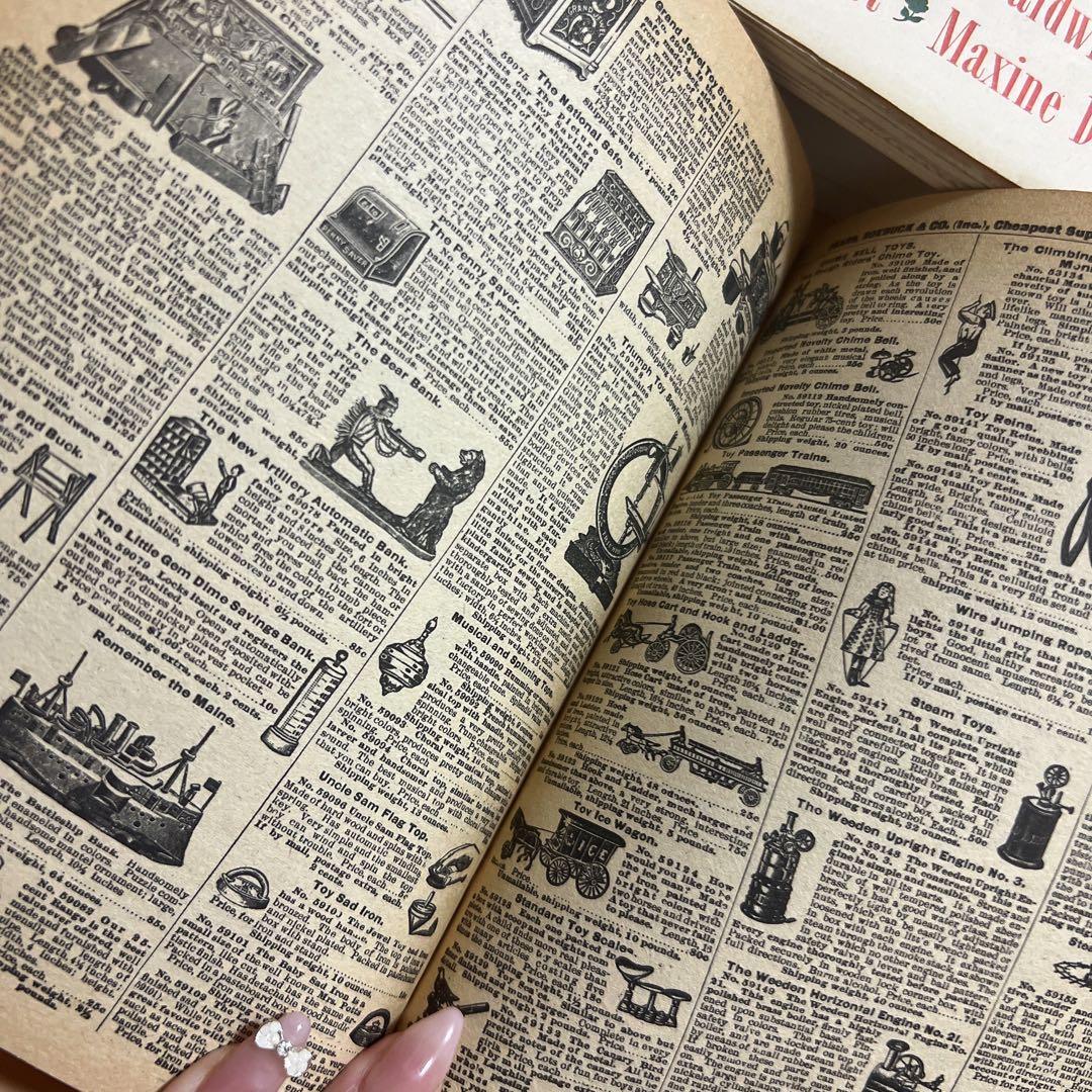 紙モノ コラージュ素材 シアーズ マルシェ袋 ジャンクジャーナル 大量まとめ売り