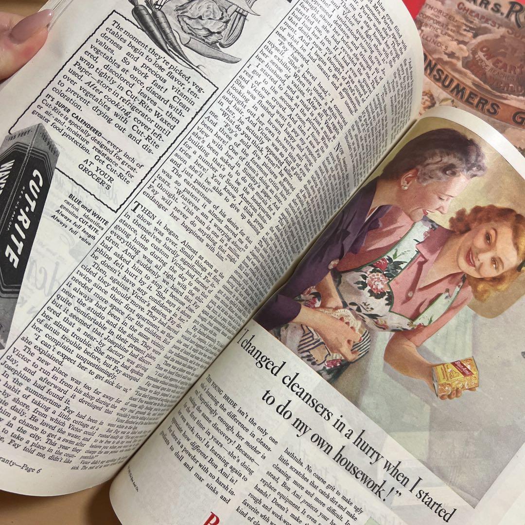 紙モノ コラージュ素材 シアーズ マルシェ袋 ジャンクジャーナル 大量まとめ売り