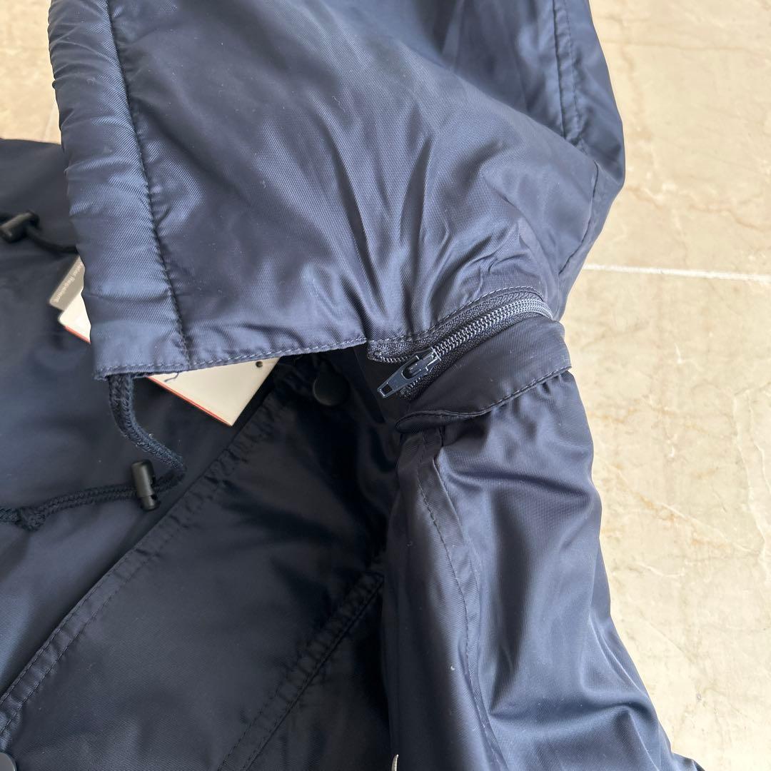 未使用タグ★NIKE 11000円 撥水 防寒 ベンチコート M 紺色 中綿ボア