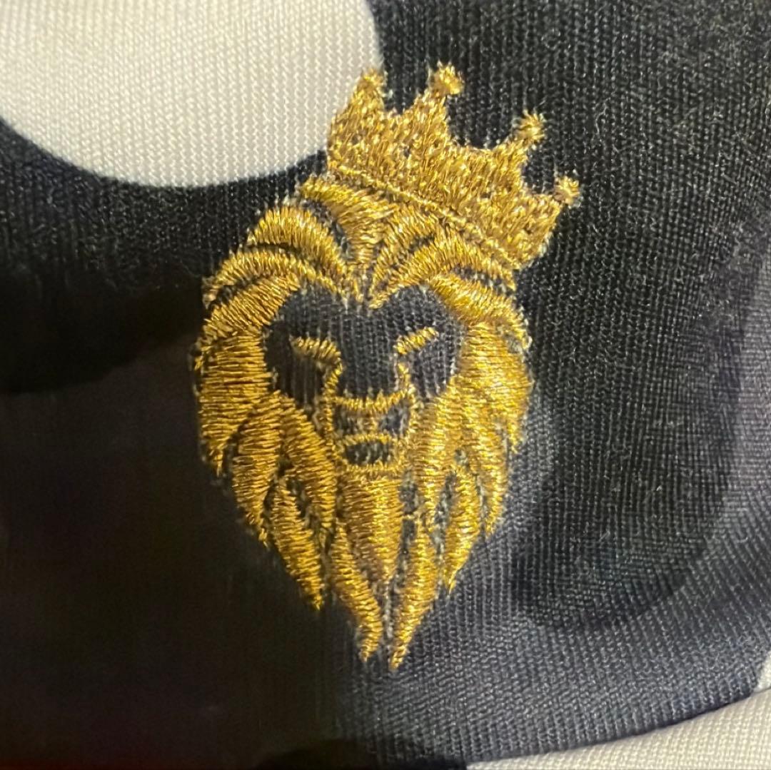 V12 ゴルフウェア　モックネック　カモフラ　迷彩