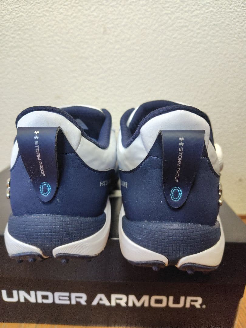 UNDER ARMOUR ゴルフシューズ ホワイト