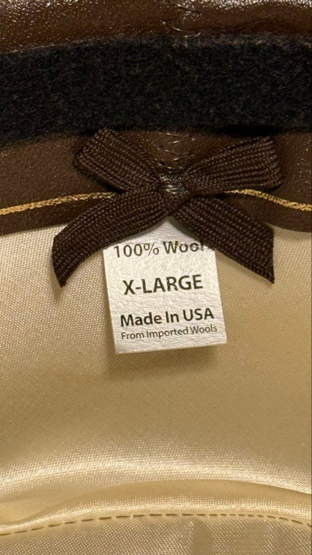 STETSON ステットソン ウールフェルト ハット 約60.5cm