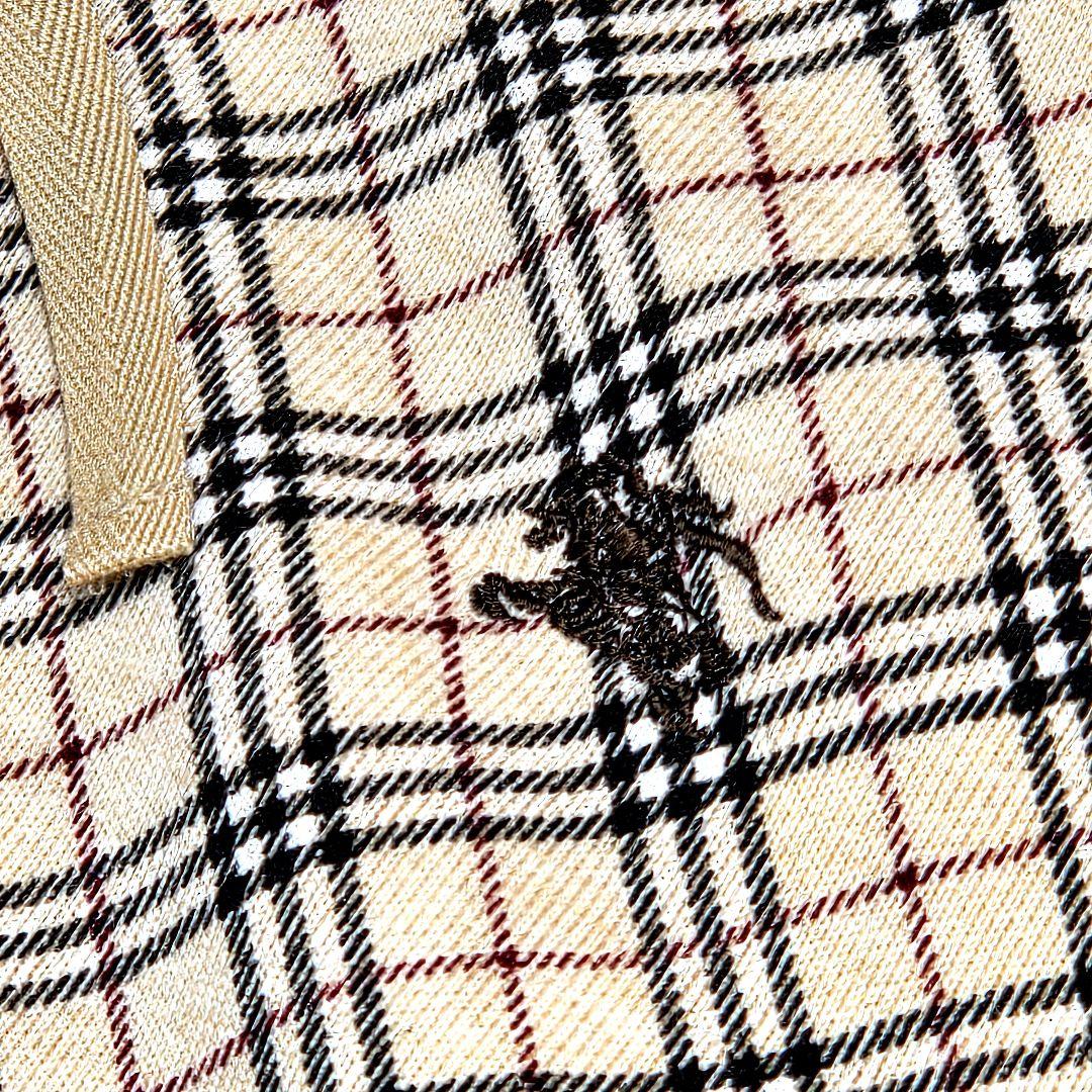 BURBERRY　BLUE LABEL ノバチェック　ジップアップパーカー　M