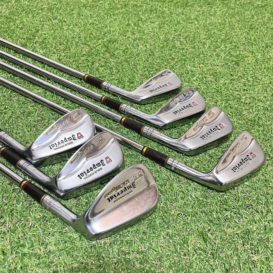 博物館級 超希少 mizuno ゴールドメダルインペリアル アイアン7本セット