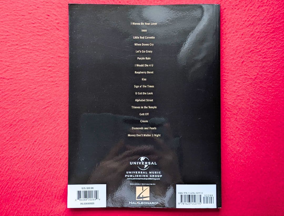 THE VERY BEST OF PRINCE ギタースコア [入手困難] 美品