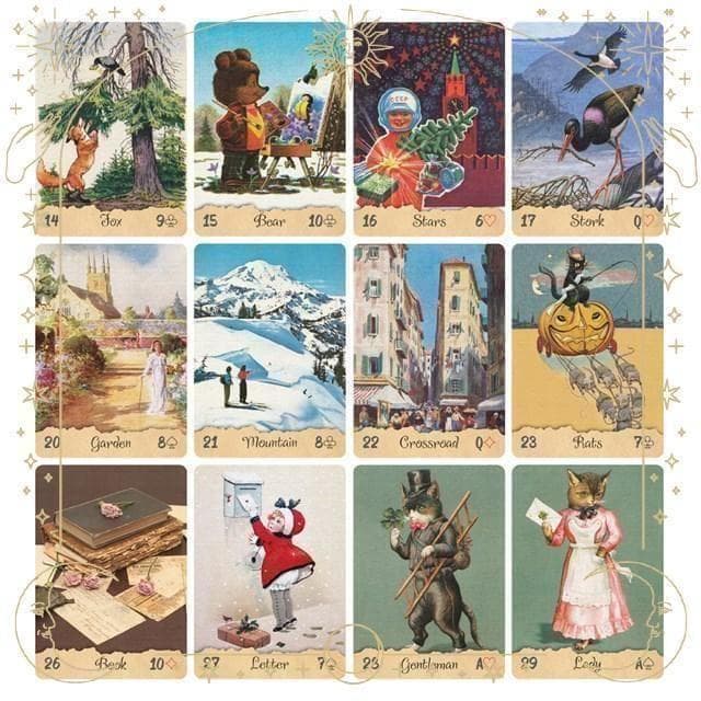 【正規品ルノルマンカード】グラニーズポストカード✨のデッキ・新品未開封