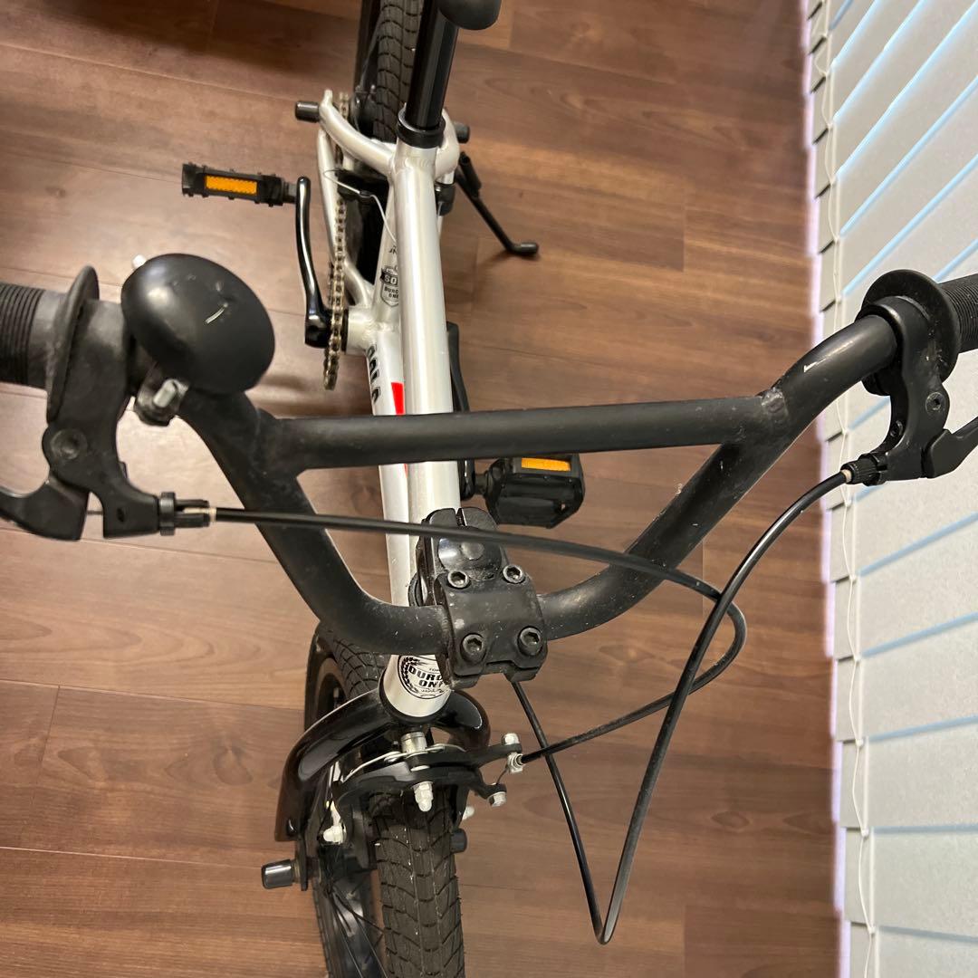 DURCUS ONE BMX バイクシルバー　ダーカスワン16インチ子供自転車