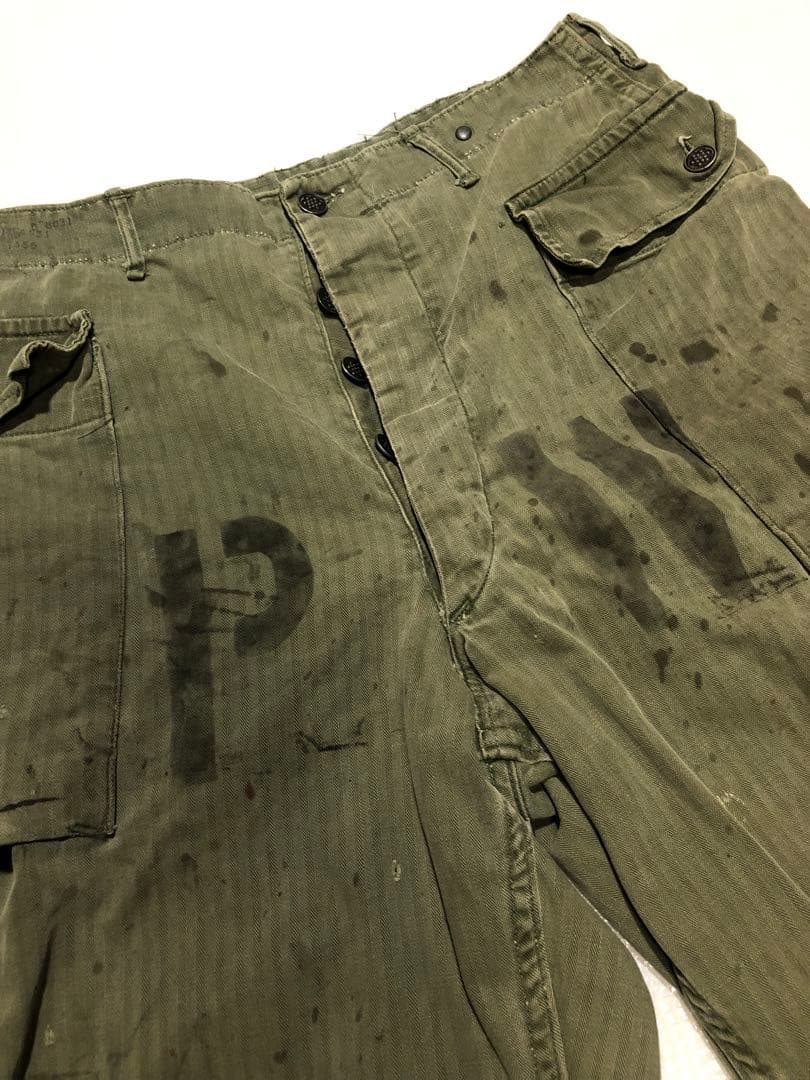 【vintage】M-43 ARMY アメリカ軍 ヘリンボーン PW POW