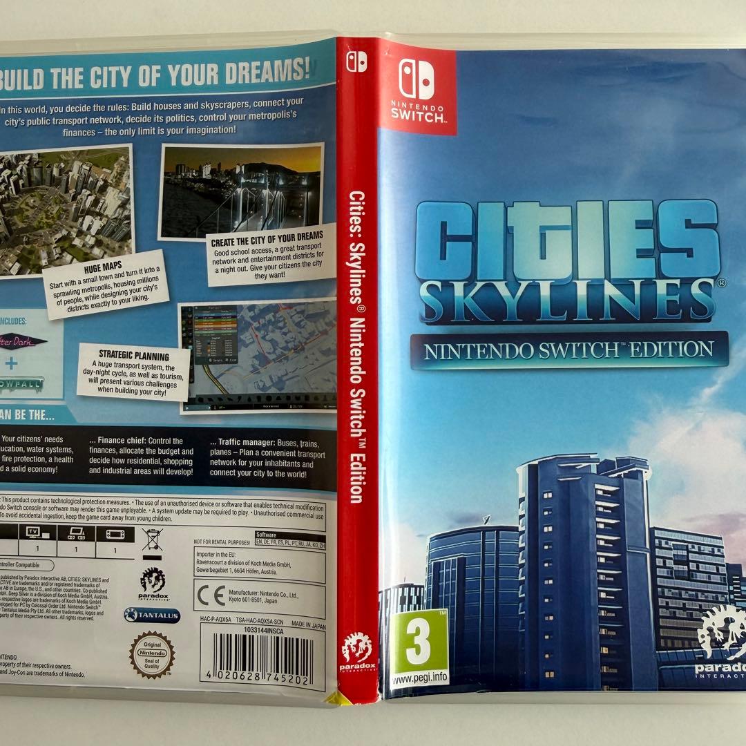 Cities Skylines シティーズスカイライン 輸入版 switch