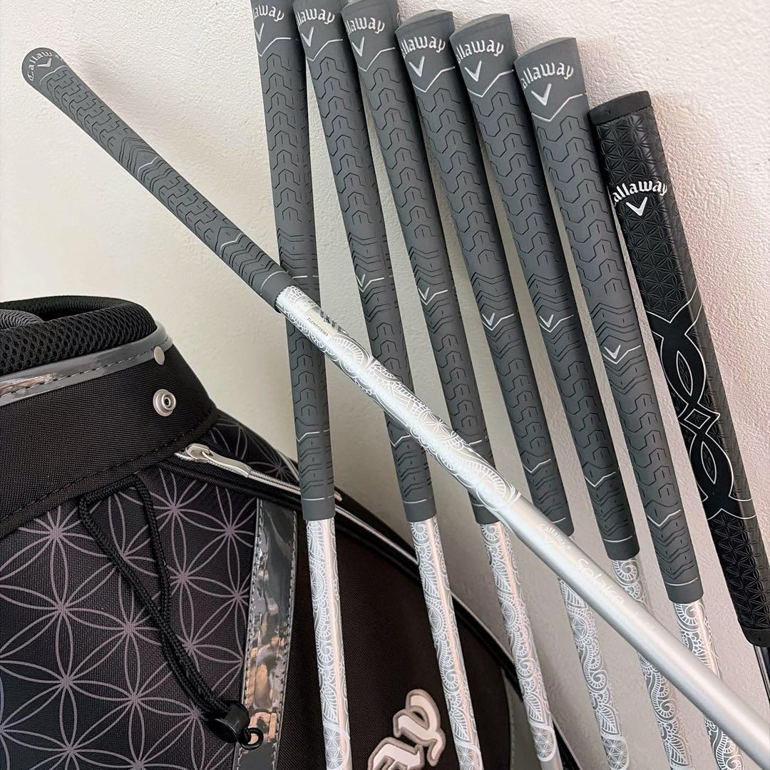 未使用に近い　最新モデル　キャロウェイ　ソレイユ　レディースゴルフクラブセット
