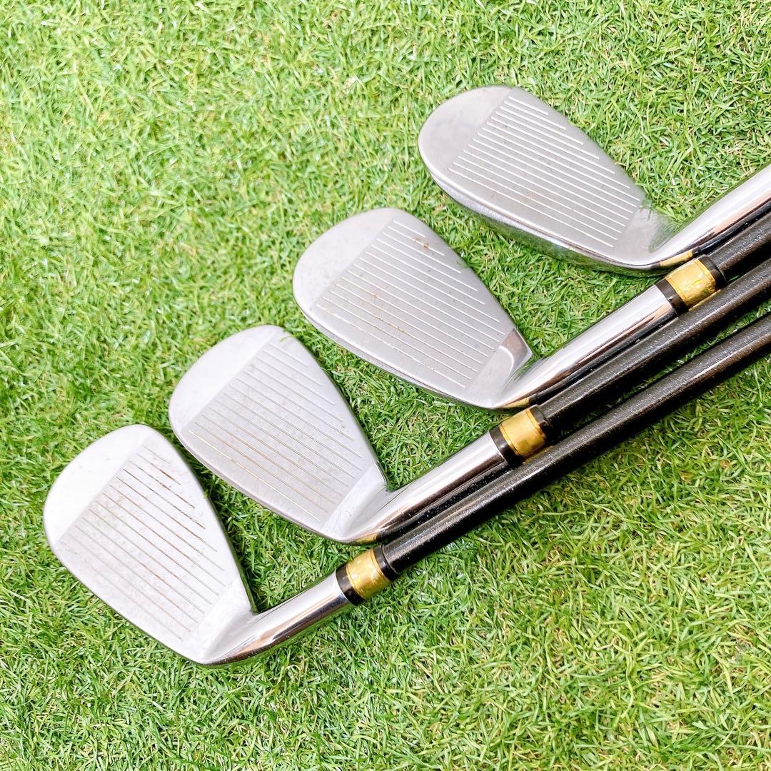 ルーツゴルフ　KEI メンズアイアンセット　右利き　FLEX SR