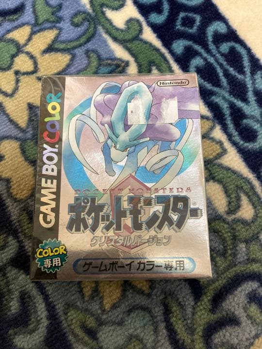 【新品未開封】ポケットモンスター クリスタル ゲームボーイ ポケモン 初期 旧
