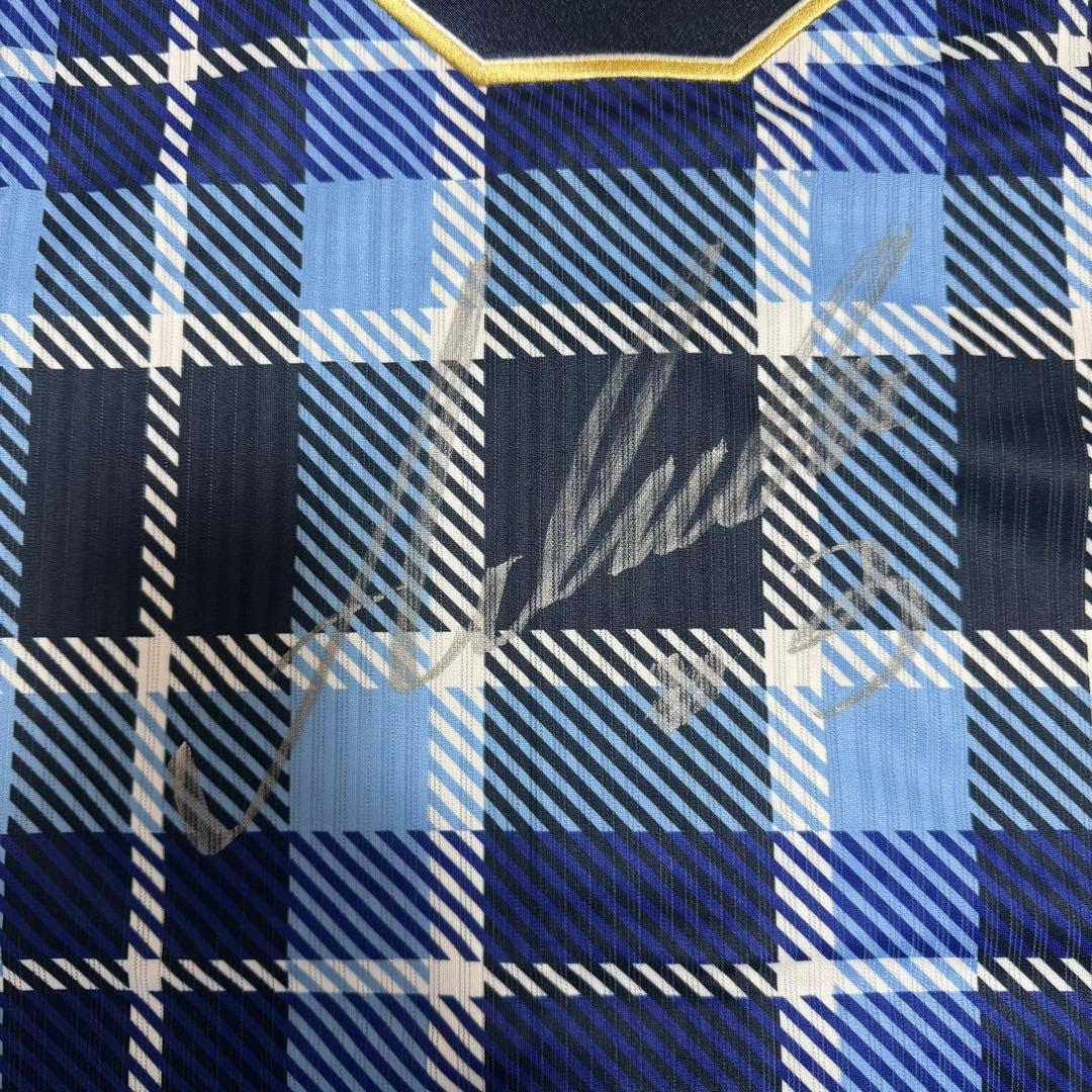 Bsオリ姫デー2016 ミズノ製ハイクラスユニフォーム 安達 O サイン入り