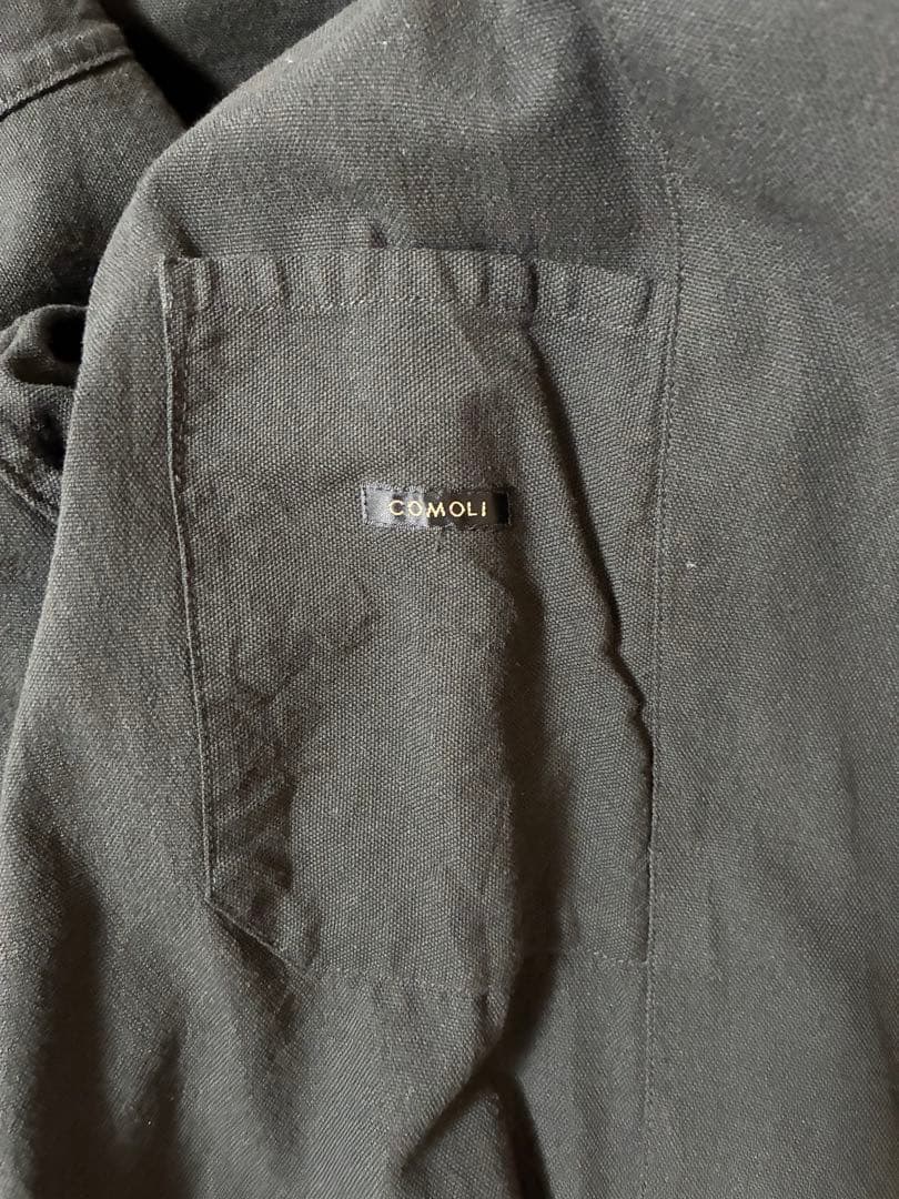 週末限定価格　comoli ブラックワークジャケット　サイズ3