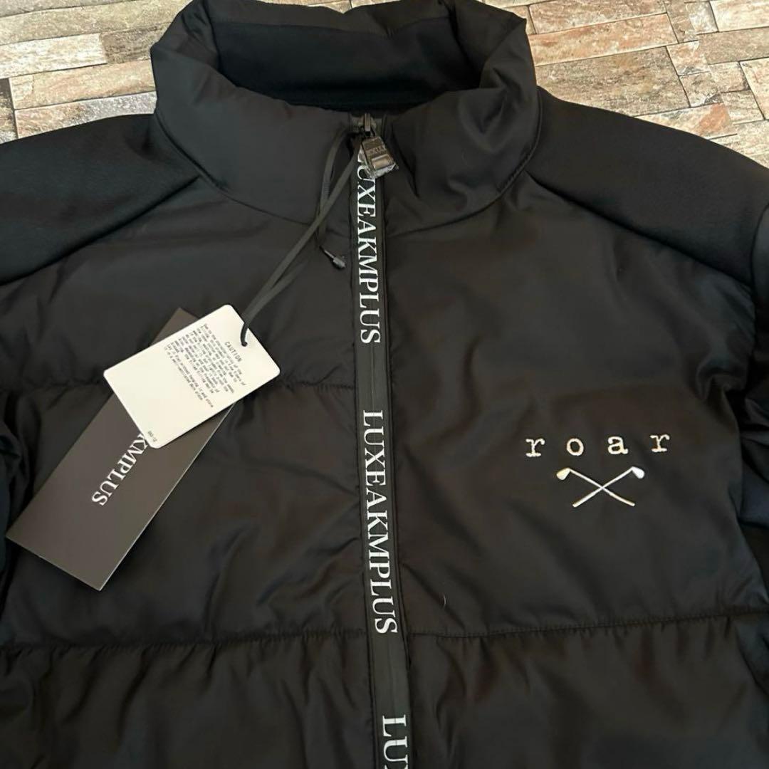 【新品】LUXEAKMPLUS×roar／コラボ ゴルフウェア 中綿入りブルゾン