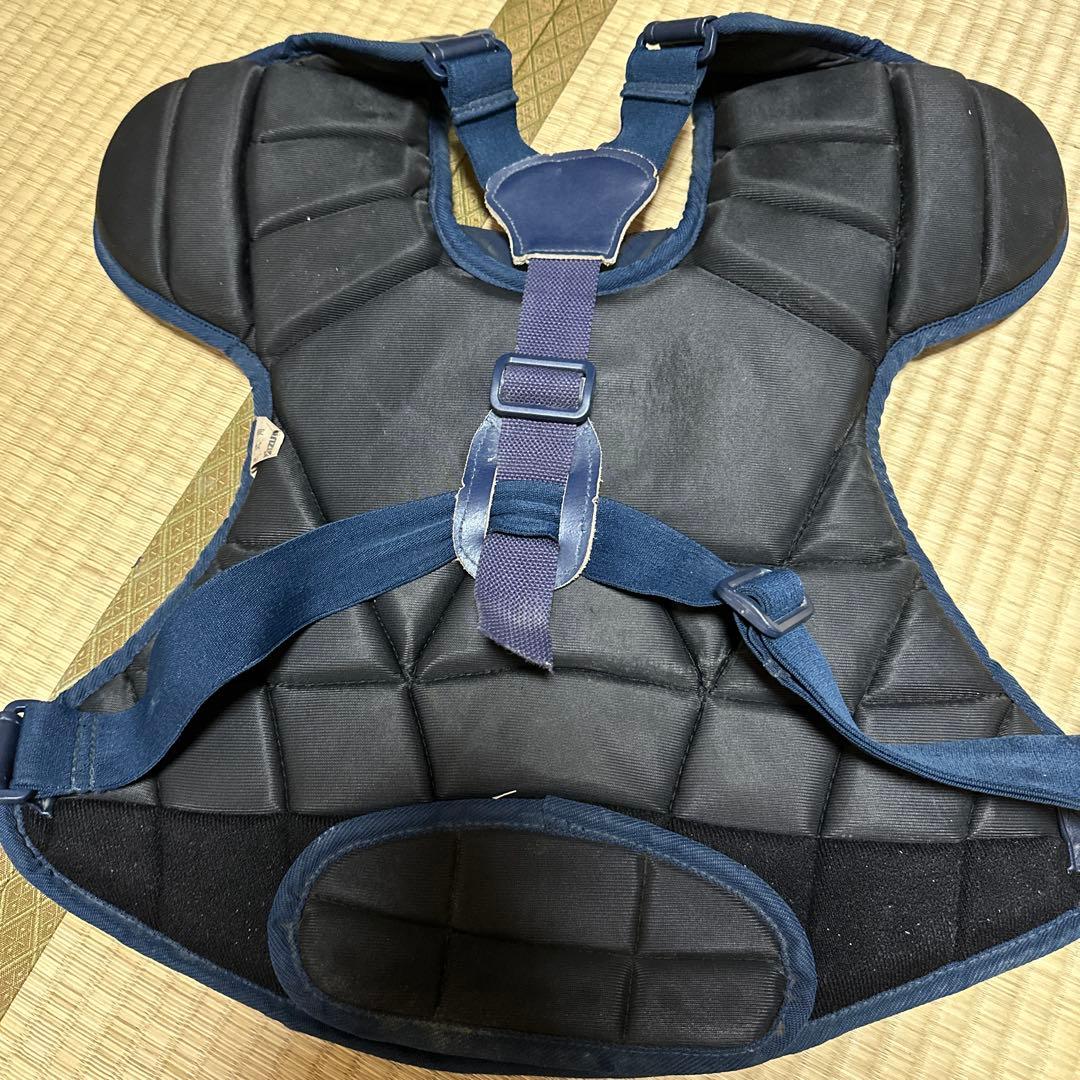 Mizuno Pro キャッチャー用プロテクター ネイビー