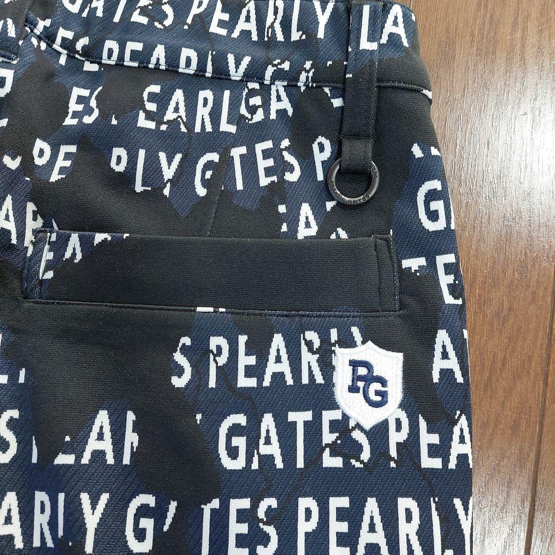 PEARLY GATES ロゴプリントパンツサイズ4です。