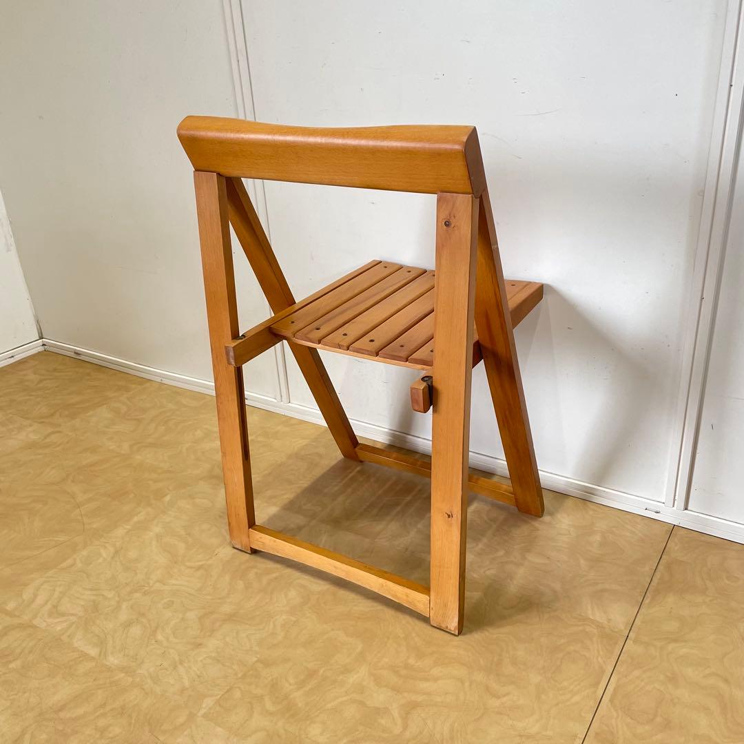 ルーマニア製 折りたたみ椅子② フォールディングチェア 折り畳み ビンテージ