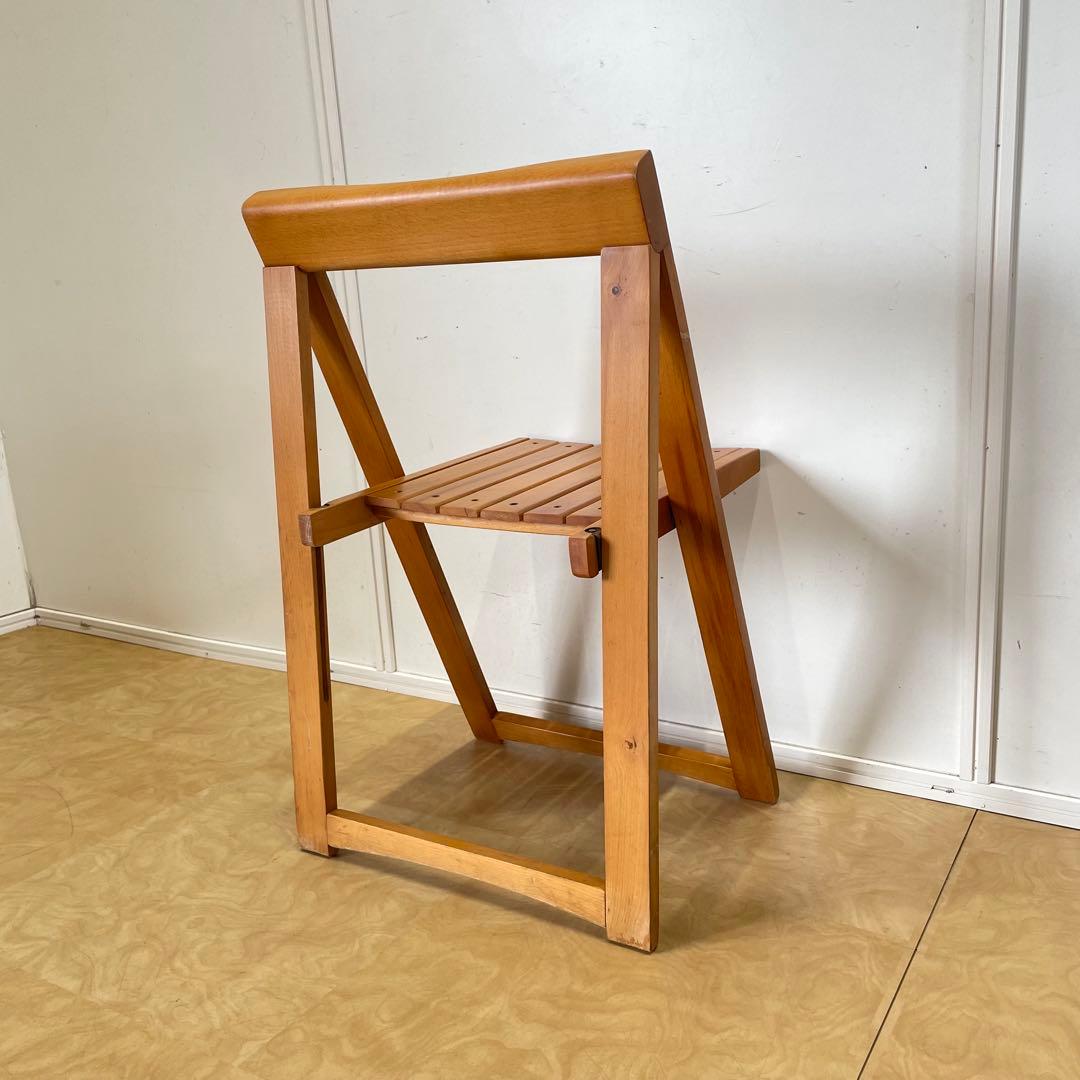 ルーマニア製 折りたたみ椅子② フォールディングチェア 折り畳み ビンテージ