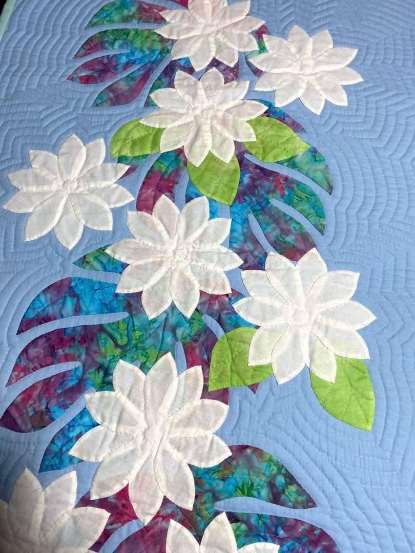 ハワイアンキルトタペストリー