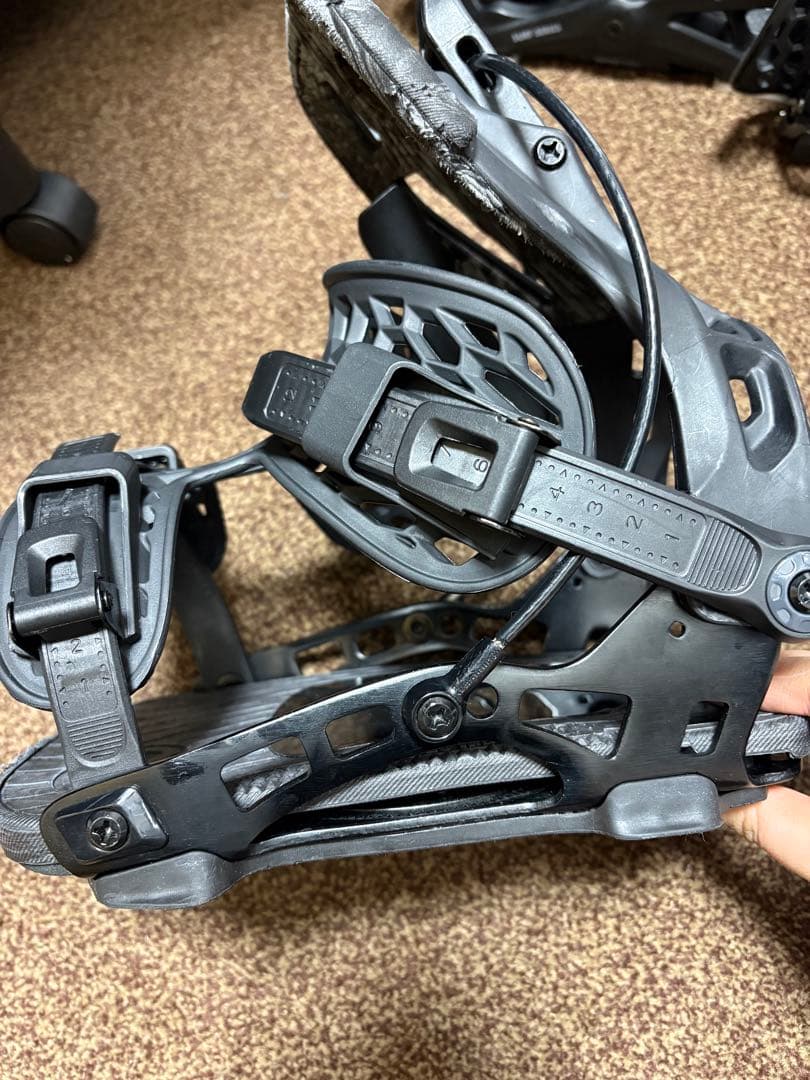 FLOW NX2 Lサイズ スノーボードビンディング ブラック