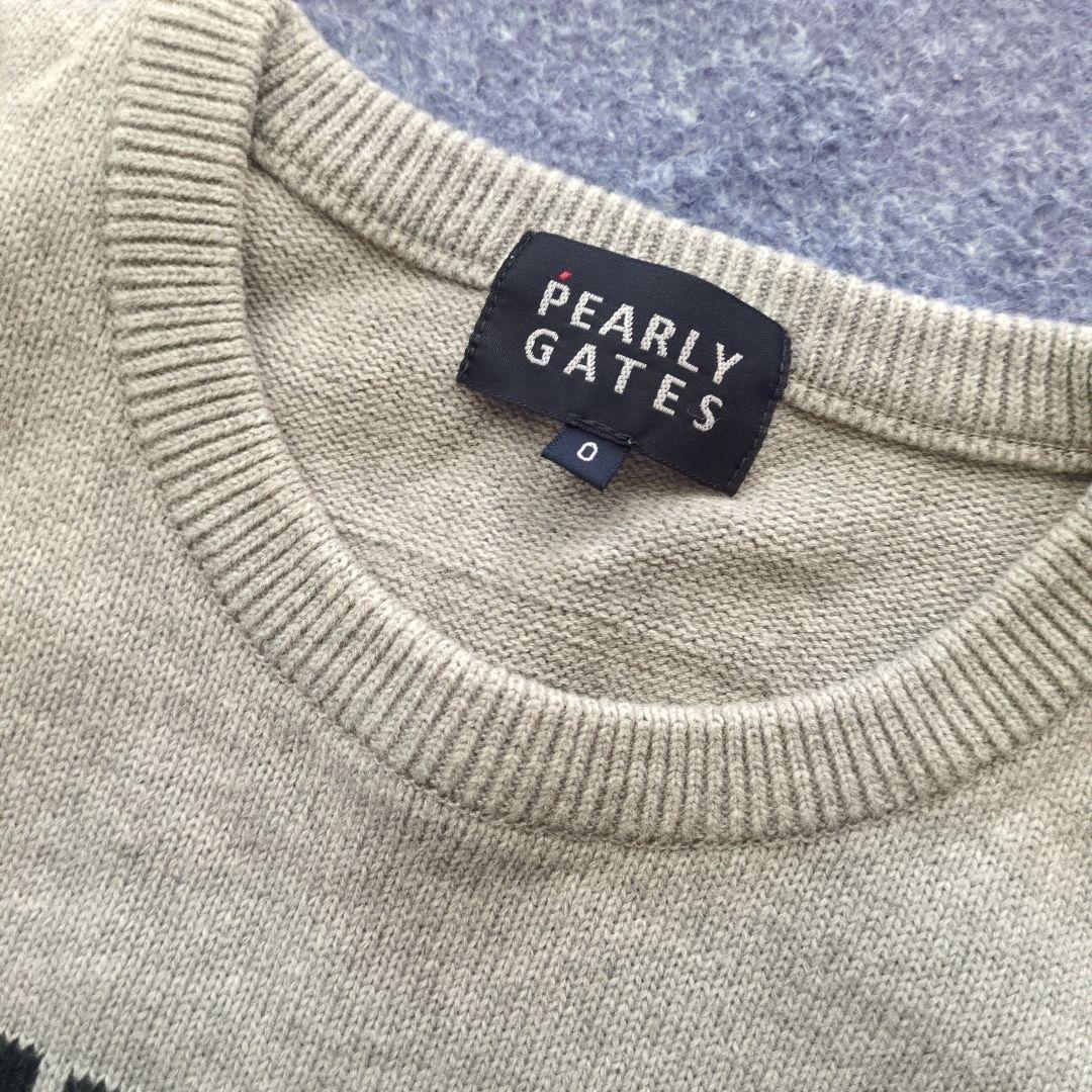 パーリーゲイツ　ゴルフ　コットンセーター