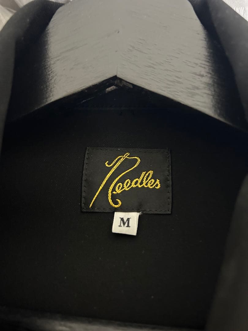 Needles 蝶刺繍 ブラックジャケット M