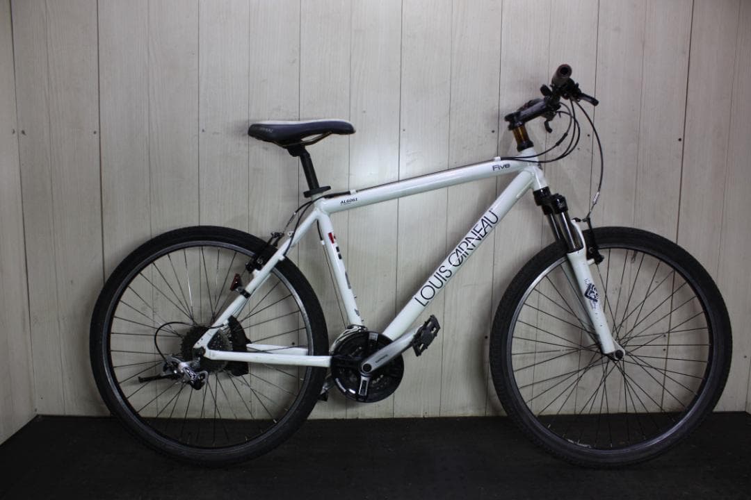 ルイガノLGS-FIVE 26型 アルミ 24速 470mm MTB　WHITE