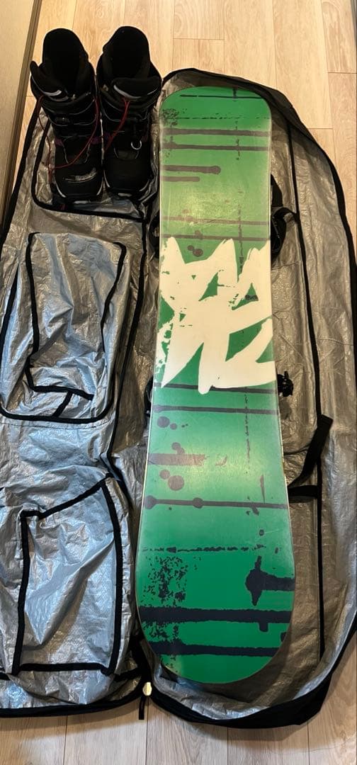 スノーボード ZUMA ブーツ 24-24.5cm BOAビンディング ケース
