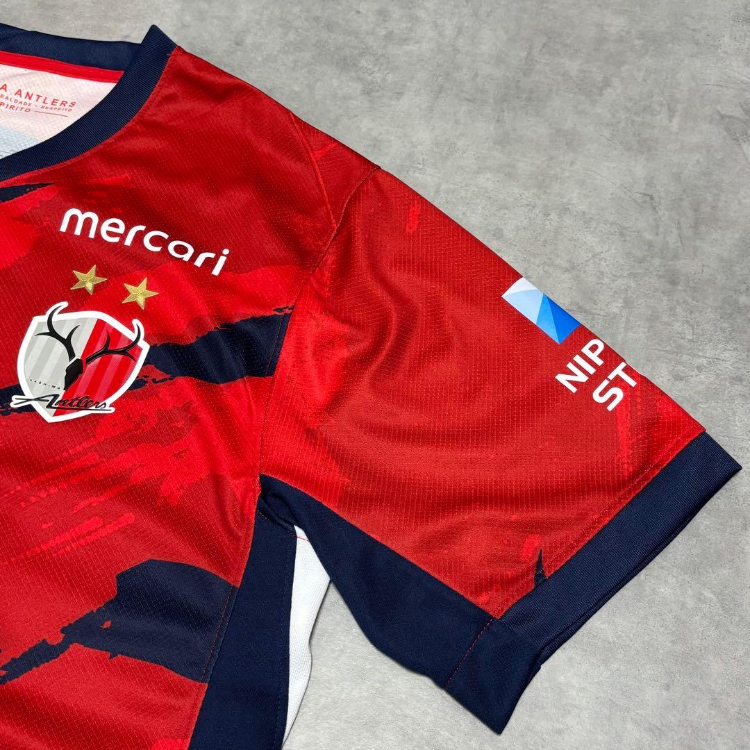 鹿島アントラーズ 鈴木優磨 ユニフォーム 2025 ナイキ 半袖レプリカ ホーム