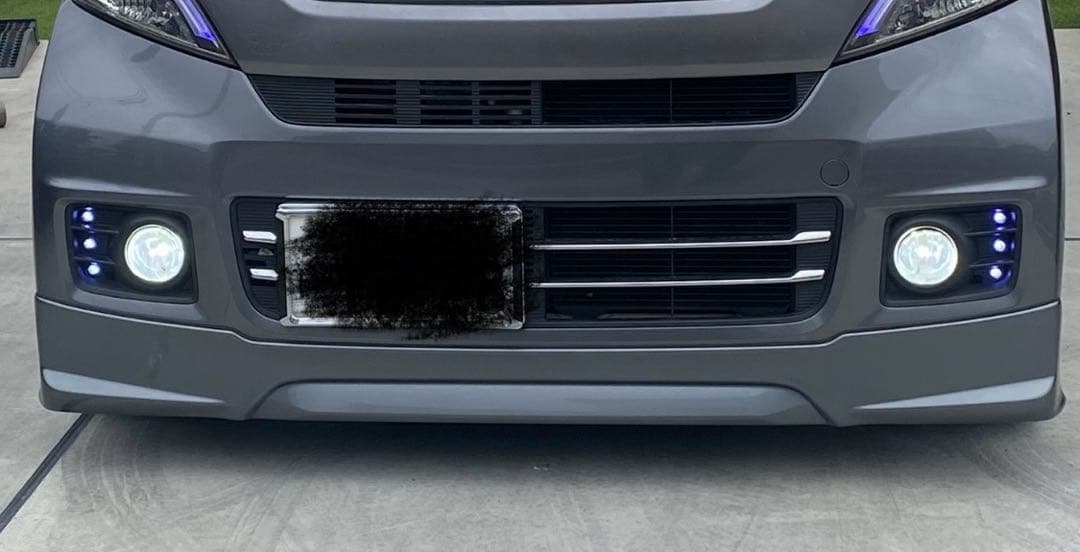 ホンダ N-BOX JF1 JF2 フォグランプ カバー LED加工品