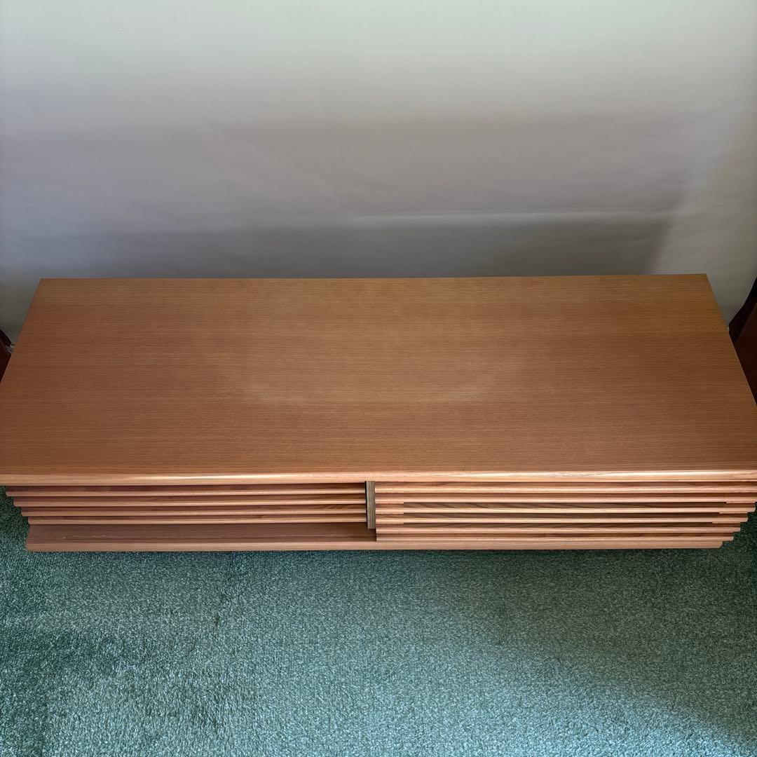 ニトリ TV台 ニクス120TV ガラス窓 ローボード