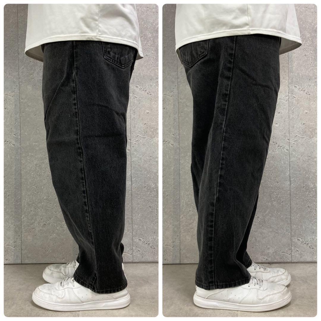 リーバイス550 オレンジタブ　ブラックデニム　ジーンズ　W38 L23相当