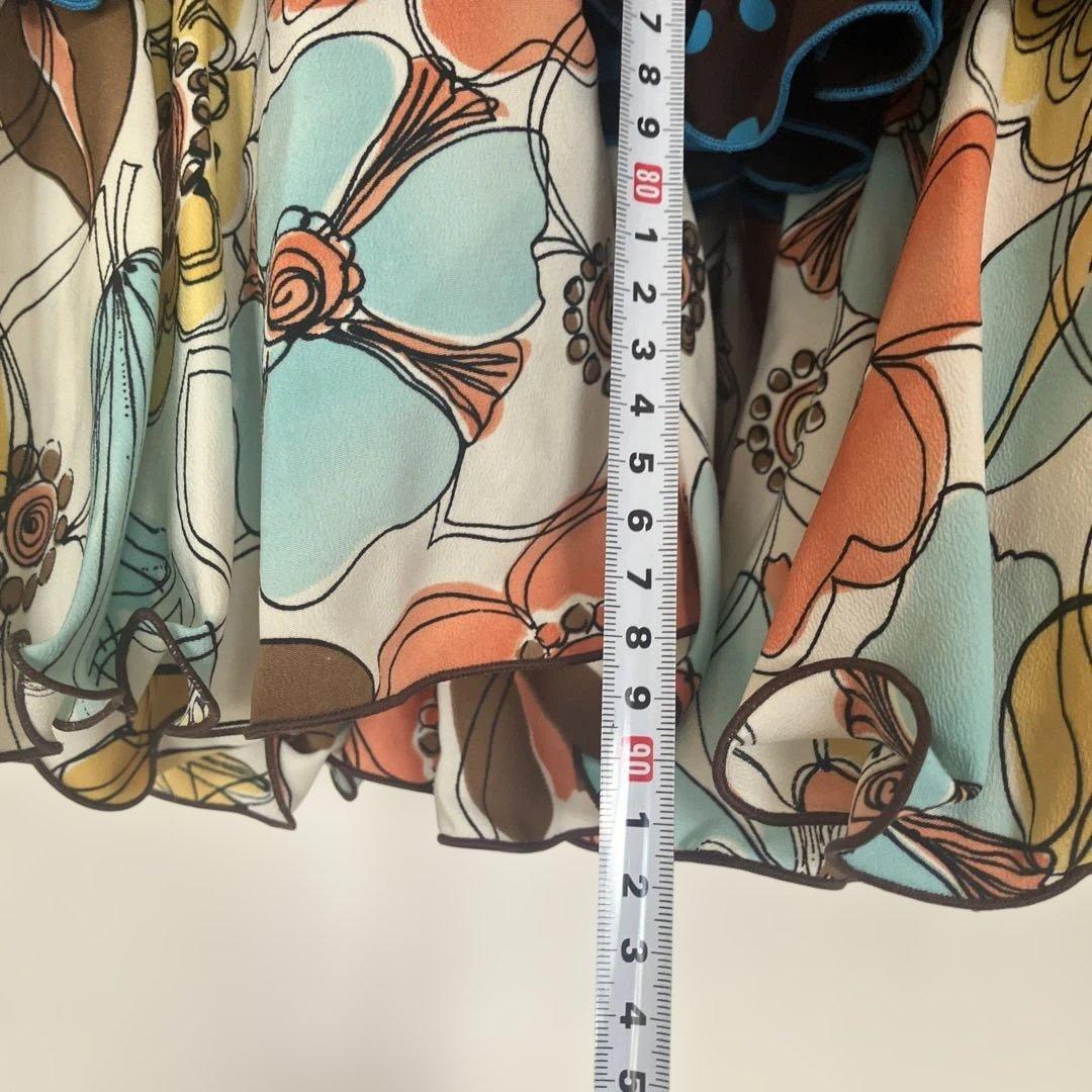 M*o様 IBERIA.S.A フラメンコ HERMOSA⭐️フリル付き茶色水玉