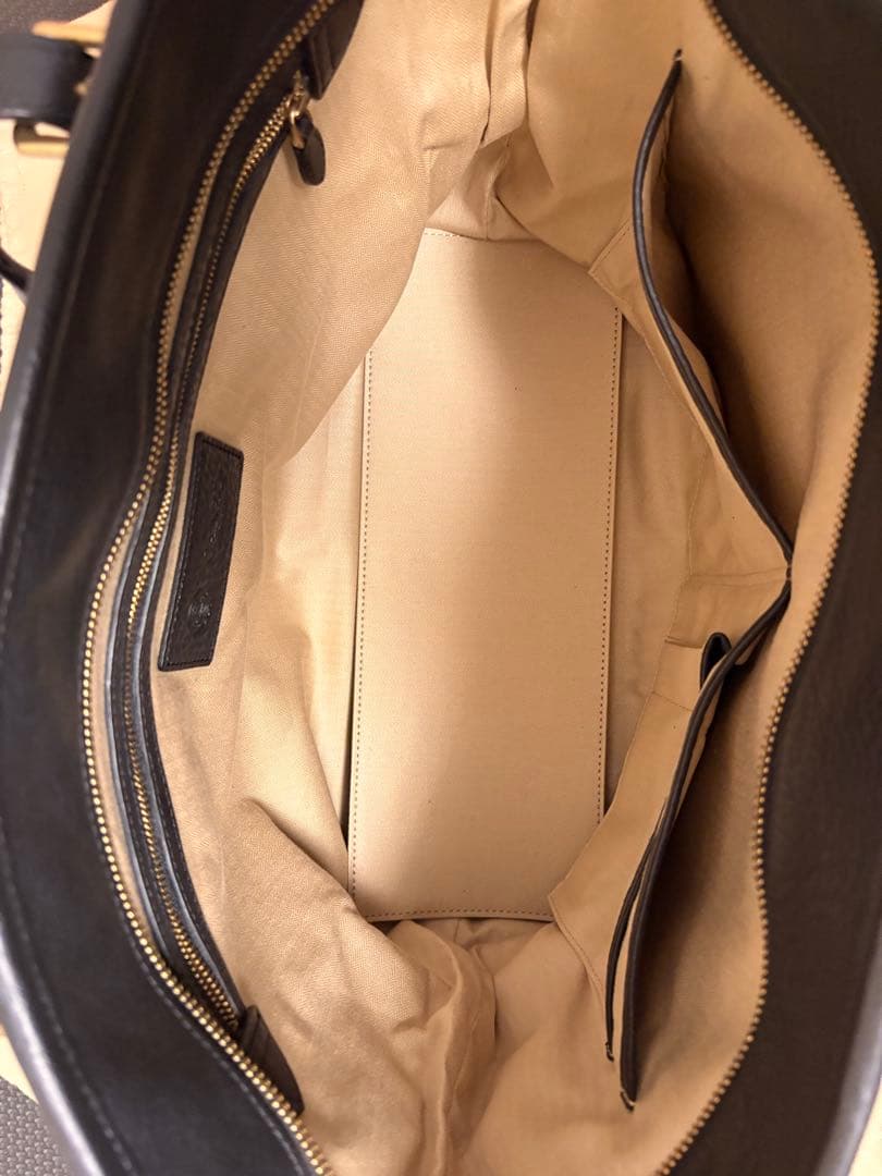 極美品　GANZO 7QS-H トートバック　黒