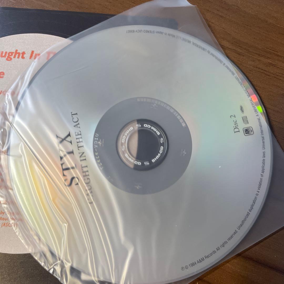 AOR 紙ジャケットCD スティクス/コート・イン・ジ・アクト