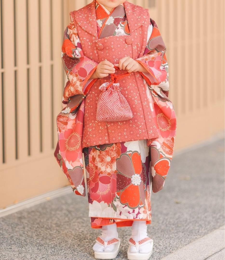 七五三 KAGURA 3歳 被布セット カグラ エンジ