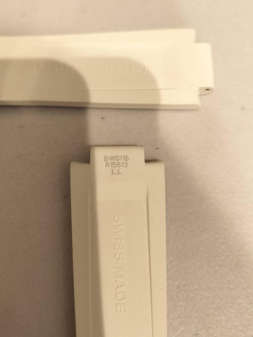 ■ルイヴィトン■未使用品　BW0116　R15613　LL　替えベルト　白