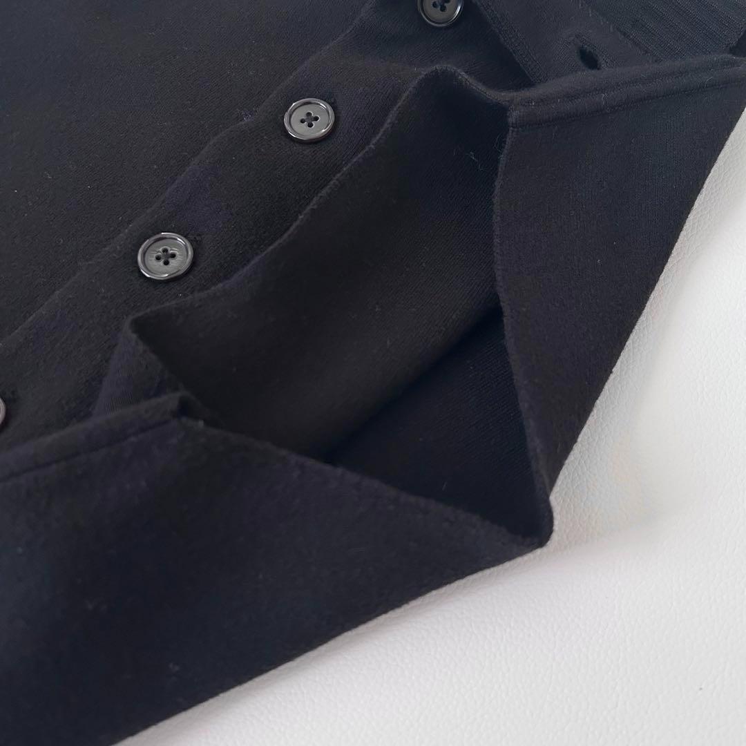 CABAN キャバン　コットンカシミヤ　ハイネックベスト　ブラック