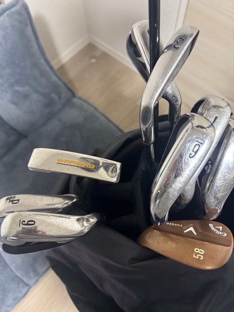 Callaway Warbird クラブセット+PUMAシューズ