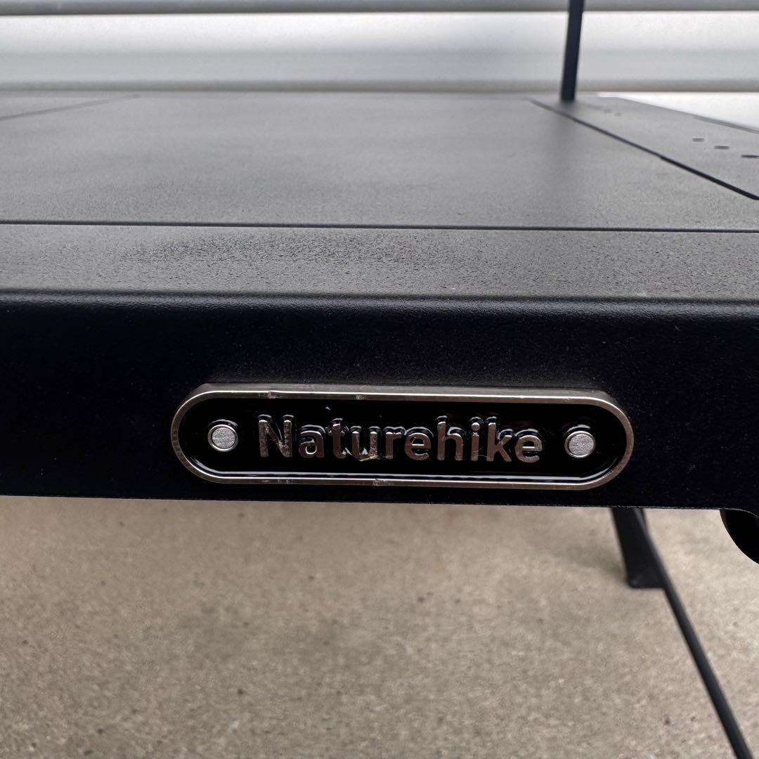 Naturehike IGTテーブル 折り畳み拡張可能64〜112cm ブラック