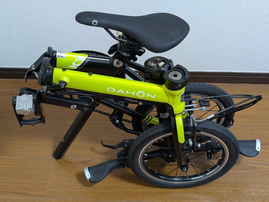 DAHON K3 2020年モデル ライムグリーン 室内保管 カスタム多数
