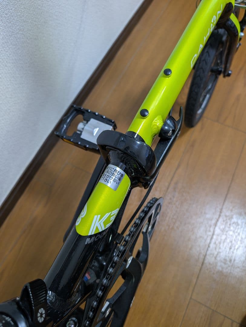 DAHON K3 2020年モデル ライムグリーン 室内保管 カスタム多数