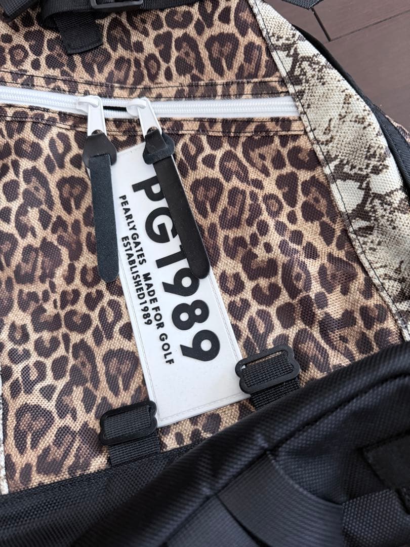 パーリーゲイツ バックパック リュック　レオパード柄　蛇柄 新品未使用品